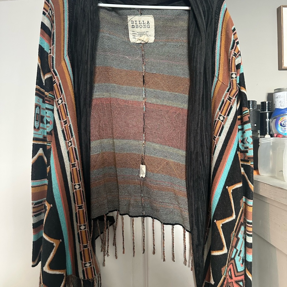 Billabong Striped Knit Cardigan